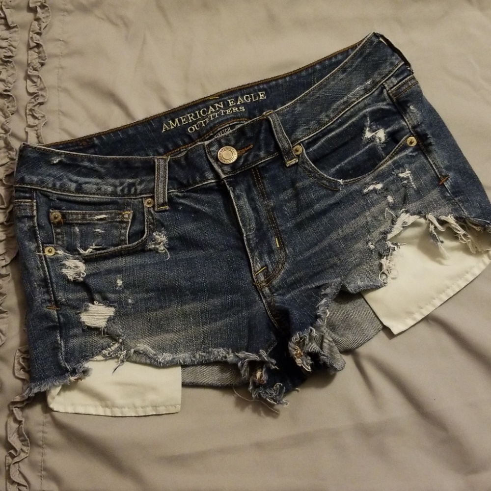 American Eagle Shortie Shorts